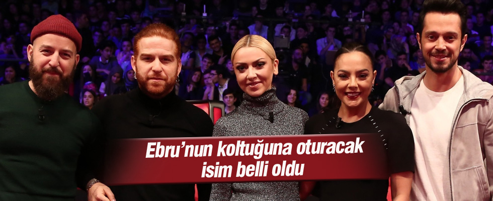 Ebru Gündeş'in yerine gelecek jüri üyesi belli oldu