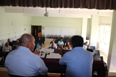 Kaymakam Çetin Okul Müdürleriyle Bir Araya Geldi