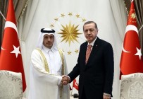 Cumhurbaşkanı Erdoğan, Katar Başbakanını Kabul Etti