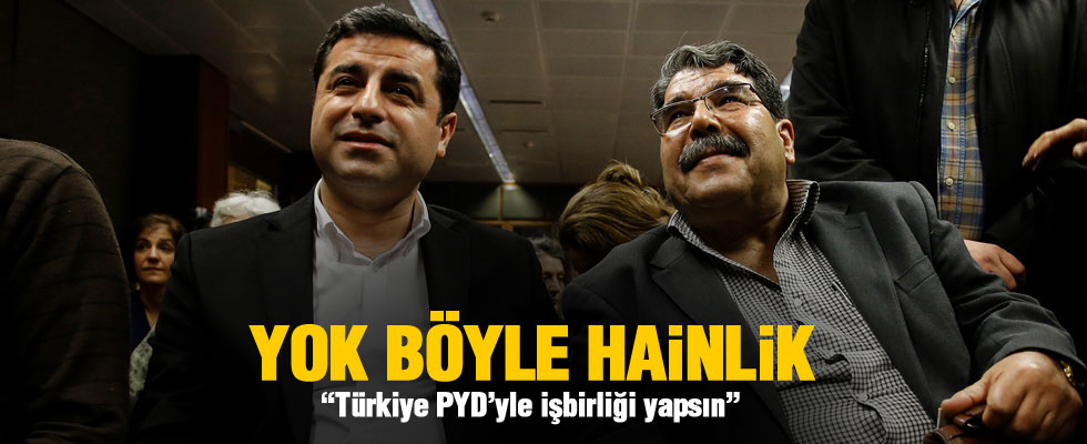 Demirtaş'tan Türkiye'ye PYD teklifi