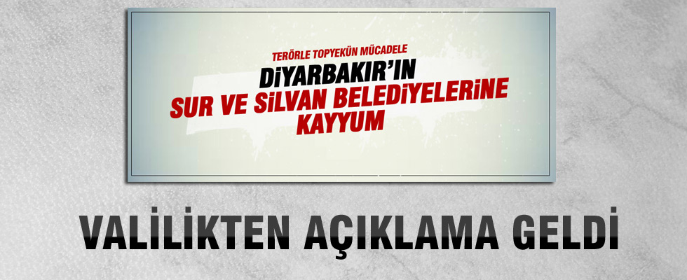 'Diyarbakır'ın Sur ve Silvan belediyelerine kayyum atandı' iddiasını Valilik yalanladı