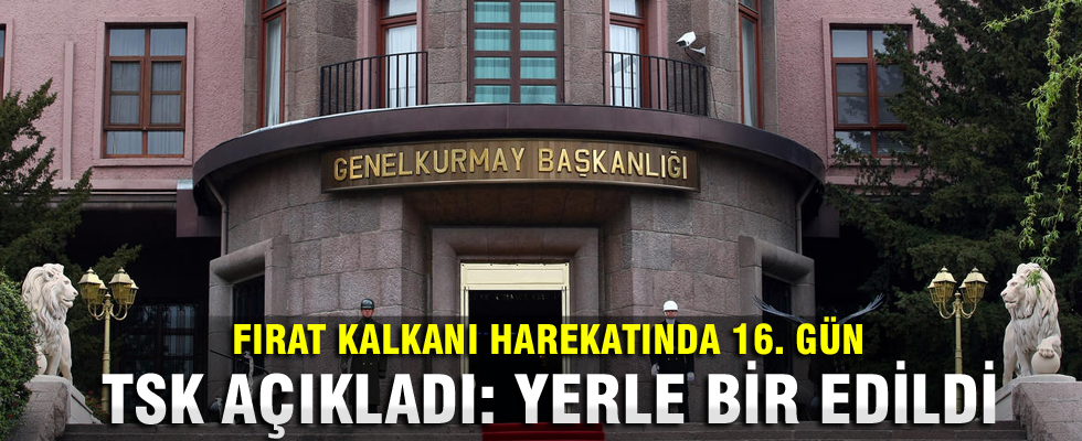 TSK, DAEŞ'in karargah olarak kullandığı 3 binayı imha etti