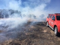 SARıYAPRAK - Sarıyaprak Mevkiinde Ki Arazi Yangını Söndürüldü