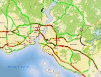 BAYRAM TRAFİĞİ - İstanbul'da bayram trafiği başladı