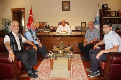 Şehit Aileleri Derneği, Başkan Arslan'ı Ziyaret Etti