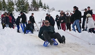 İnönü'de Kızak Şenliği