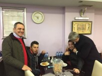 İBRAHIM SAĞıROĞLU - Milletvekili Günnar Ve Başkan Sağıroğlu'dan Yomra Esnafına Ziyaret