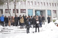 FETHİ SEKİN - Balıkesir Adliyesi Çalışanlarından Teröre Tepki