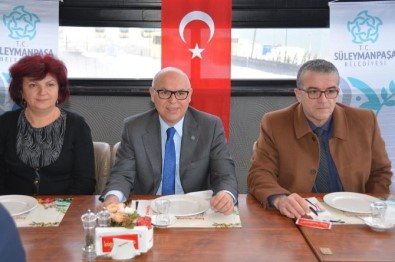 Başkan Eşkinat Gazetecilerle Kahvaltıda Bir Araya Geldi