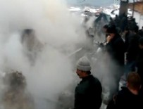 AHŞAP EV - Karaman'da ev yangını: 3 ölü