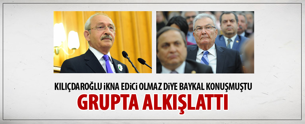 Kılıçdaroğlu: Baykal tarihe geçecek bir konuşma yaptı