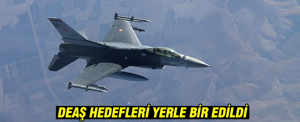 TSK: 12 DEAŞ hedefi imha edildi
