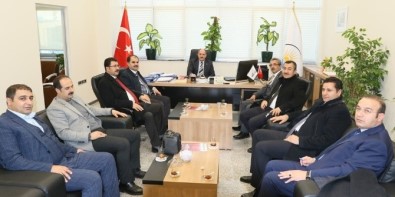 AK Parti Heyetinden Genel Sekreter Yaşar'a Ziyaret