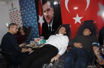 AK PARTI GENÇLIK KOLLARı - AK Parti Siirt İl Başkanlığından Kan Bağışı