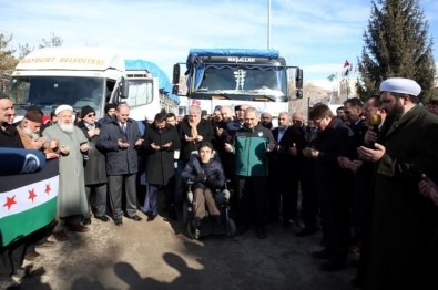 Bayburt'tan Halep'e Yardımlar Sürüyor