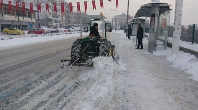 Edirne'de Karla Mücadele Devam Ediyor