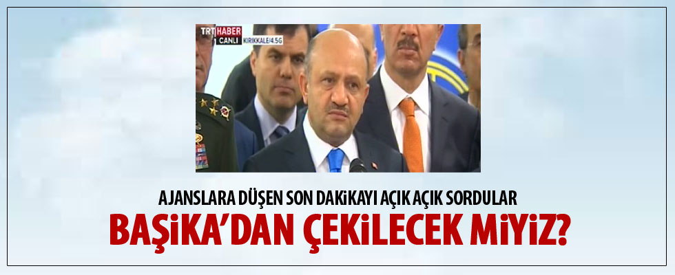 Irak Büyükelçisi'nden flaş Başika iddiası!