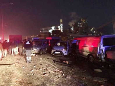 İzmir'de Buzlanma Kazası Açıklaması 1 Ölü 7 Yaralı