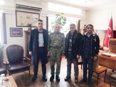 Polatlı Haymanalılar Derneği'nden Topçu Ve Füze Okulu Komutanı Ağırcan'a Ziyaret