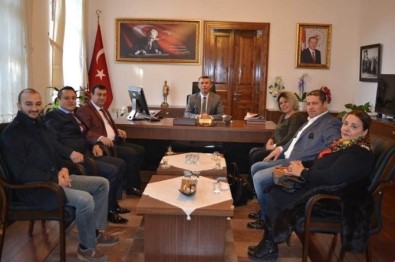 Turizmciler Kaymakam Sırmalı'yı Ziyaret Etti