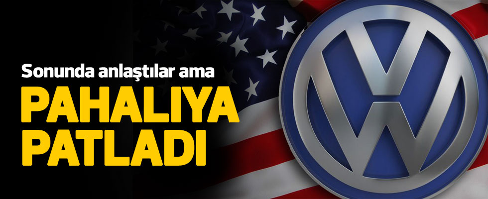 Volkswagen ABD ile anlaştı