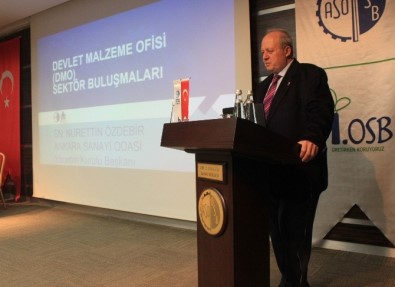 ASO Başkanı Özdebir Açıklaması 'DMO'nun Önceliği Yerli Sanayici Olmalı'