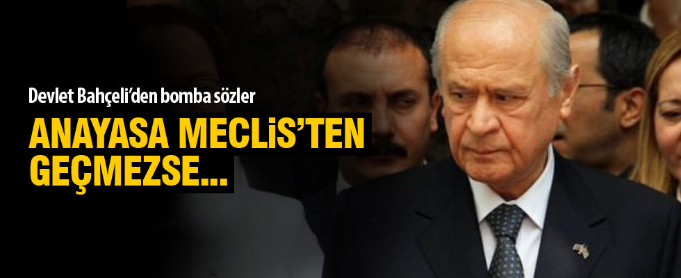 Bahçeli: Fireyi mercekle aramak gerek
