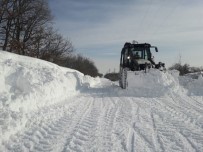 KıRCASALIH - Edirne'de Kar Kalınlığı Yarım Metreye Yaklaştı