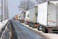 Kapıkule'de 16 kilometre kuyruk