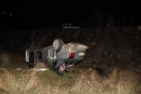 Otomobil Şarampole Yuvarlandı Açıklaması 4 Yaralı