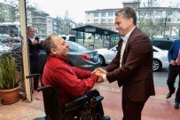 SERVİSÇİLER ODASI - Başkan Uysal'dan Engellilere Bocce Topu