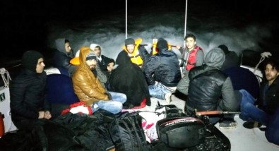 Didim'de 16 Kaçak Göçmen Yakalandı