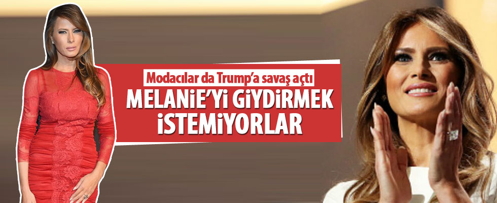 Kimse First Lady'i giydirmek istemiyor!