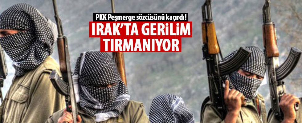 PKK Peşmerge sözcüsünü kaçırdı!