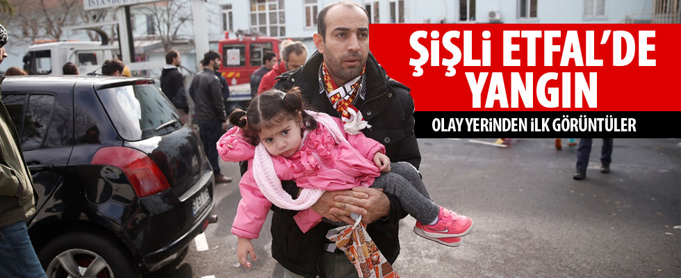 Şişli Hamidiye Etfal Hastanesi'nde yangın