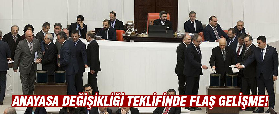 Anayasa değişikliği teklifinin 17. maddesi kabul edildi