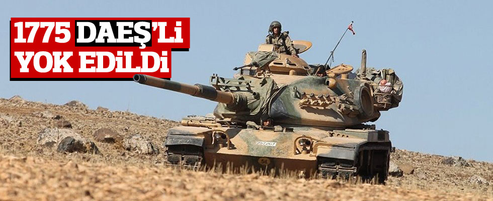 1775 DEAŞ'lı etkisiz hale getirildi