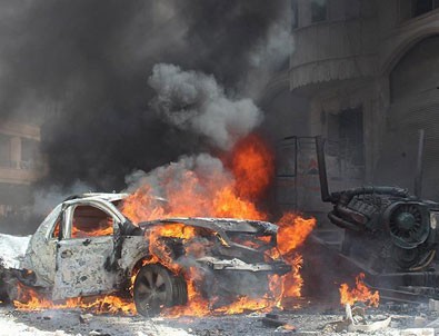 El Bab'da ÖSO alanına bombalı saldırı: 12 ölü, 30 yaralı