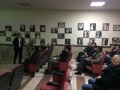 Devrek'te Tarım İlçe Müdürlüğü Tarafından Çiftçilere Yönelik Eğitim Verildi