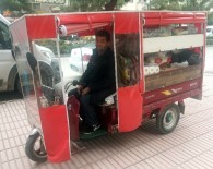 ELEKTRİKLİ BİSİKLET - Ehliyetsiz Elektrikli Bisiklet Kullanan Engelliye 2 Bin Lira Trafik Cezası Kesildi