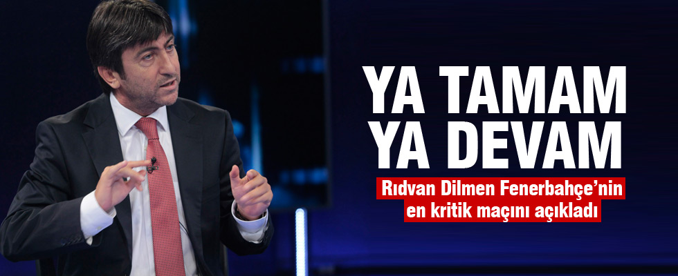 Rıdvan Dilmen'den Fenerbahçe'ye eleştiri