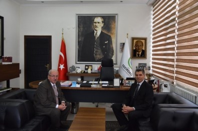 Süleymanpaşa Kaymakamı Arslan Yurt'tan Başkan Albayrak'a Ziyaret