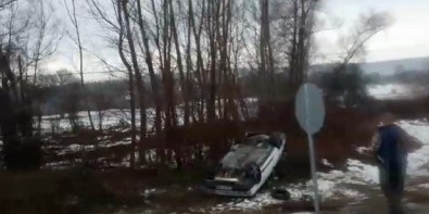 Domaniç'te Trafik Kazası Açıklaması 1 Yaralı