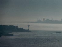 İSTANBUL BOĞAZI - İstanbul'da boğaz trafiğine sis engeli
