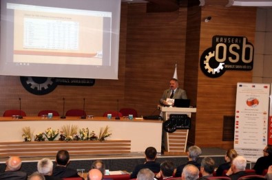 Kayseri Organize Sanayi Bölgesi Yönetim Kurulu Başkanı Tahir Nursaçan Açıklaması
