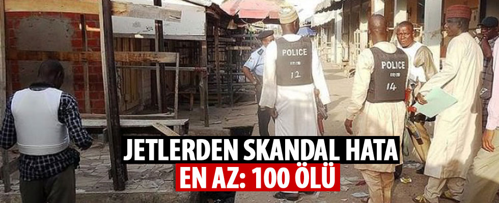 Yanlışlıkla mülteci kampını bombaladılar: 100 ölü