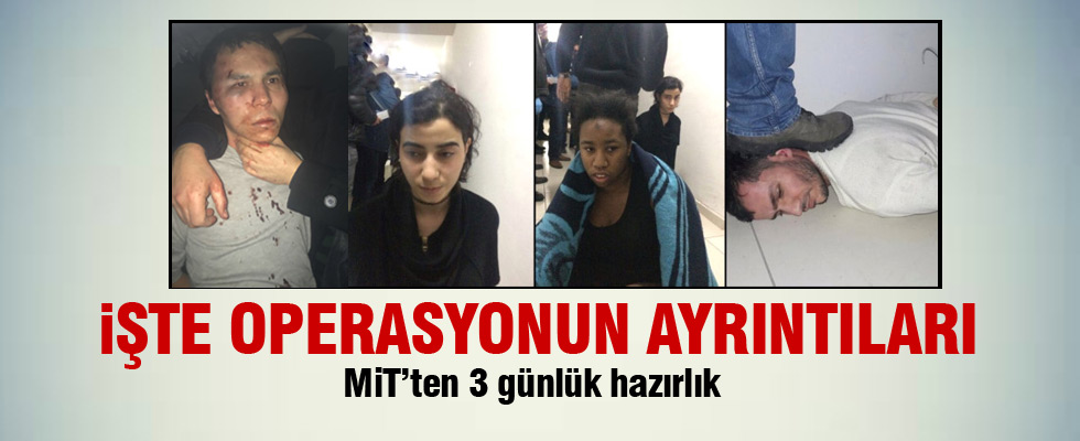 Reina saldırganına düzenlenen operasyonun ayrıntıları