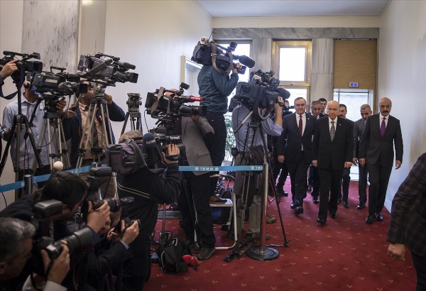 Kılıçdaroğlu - Bahçeli görüşmesi sona erdi