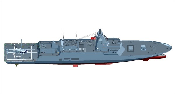 İlk milli fırkateynin yapımına başlanıyor