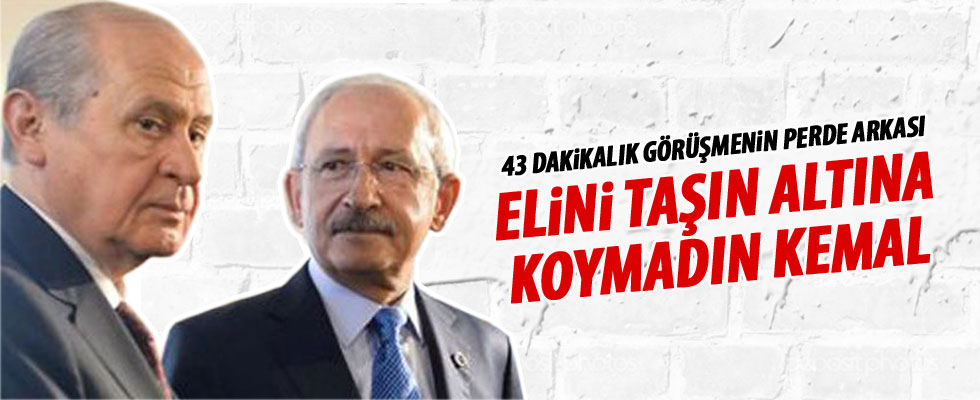 Bahçeli Kılıçdaroğlu'nu eleştirdi